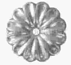 Кованый цветок арт. SK23.13.3 разм. 97 (1.2мм)