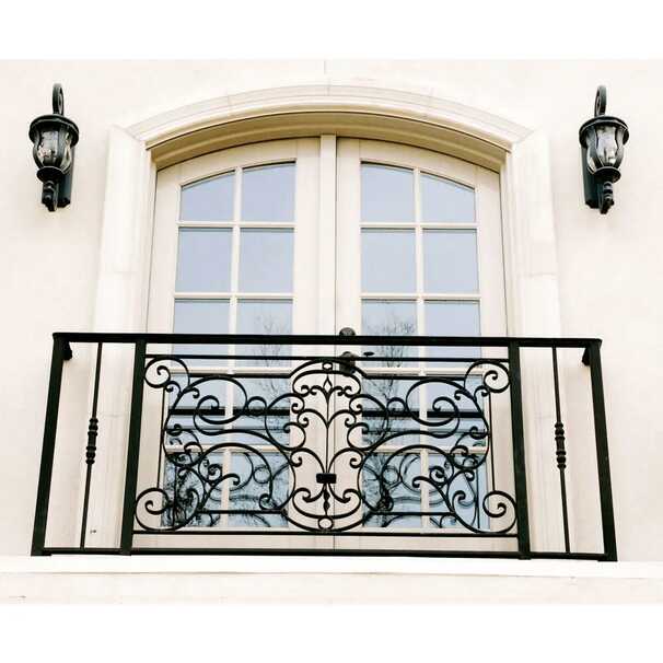 Французский кованый балкон 20